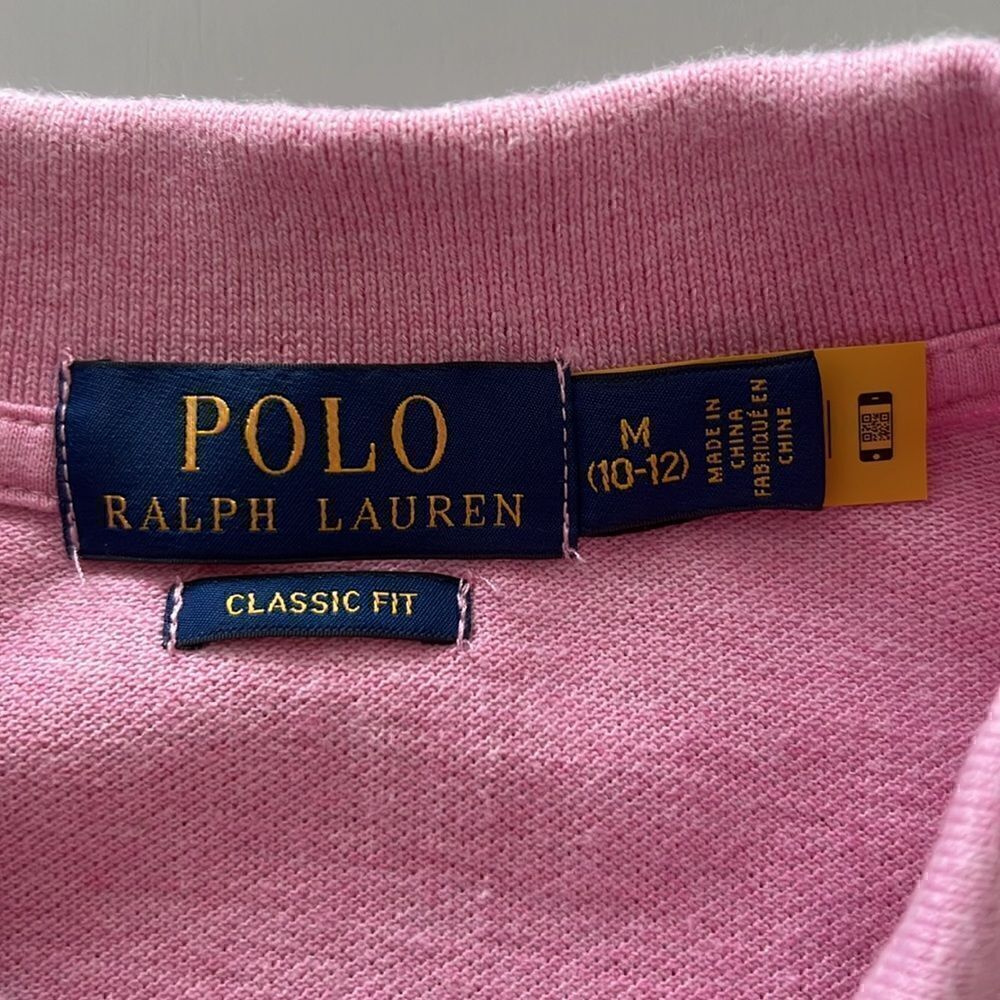 Polo Ralph Lauren Big Boys Classic Fit Cotton Mesh Polo Shirt Size M - Picture 3 of 8